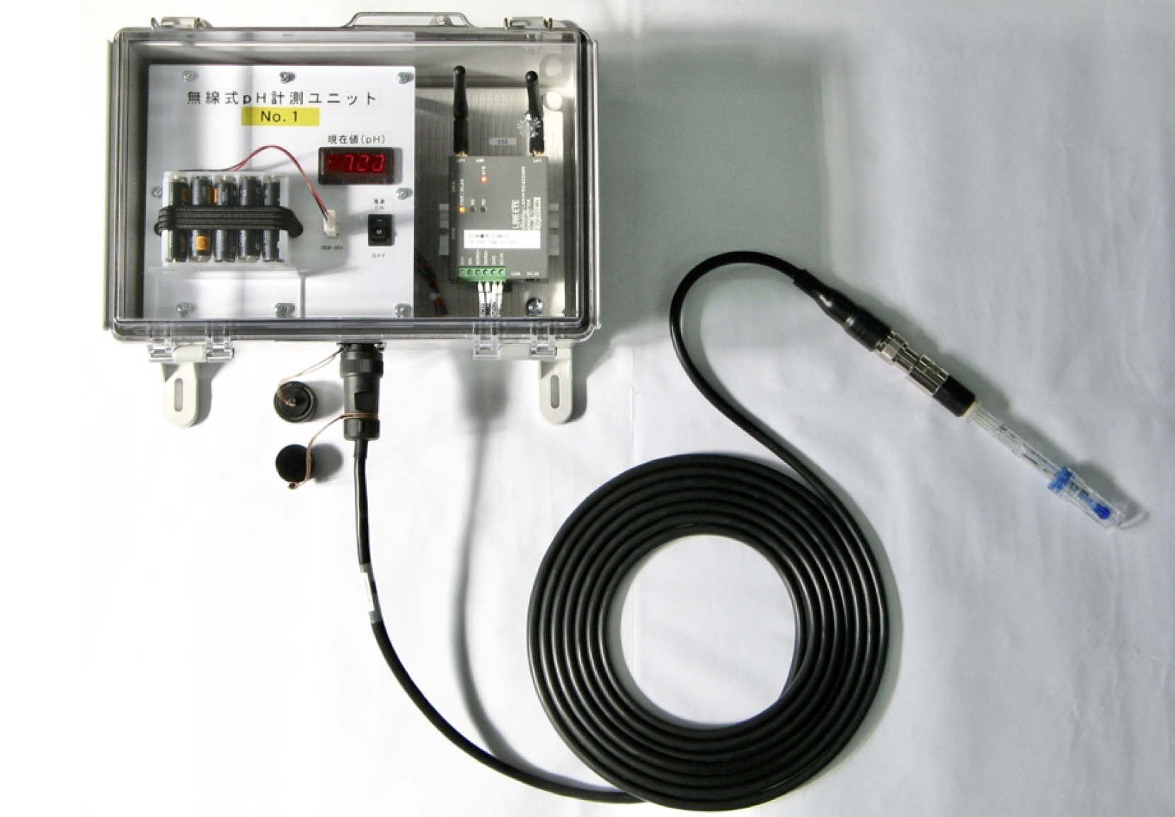 ハミルトン アークミラーワイステーション pHセンサー接続例 | Hamilton ARC Mirror Wi Station and pH Sensor