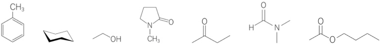 有機溶媒と光学式溶存酸素センサー イメージ図